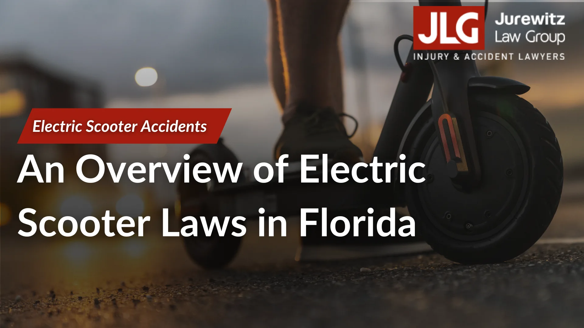 An Overview of Electric Scooter Laws in Florida